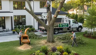 Professional landscaping and tree removal in Aurora, CO by Chop Chop Tree experts