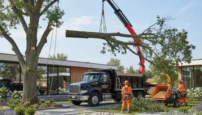 Professional landscaping and tree removal in Aurora, CO for homes with clay soil and high altitude terrain