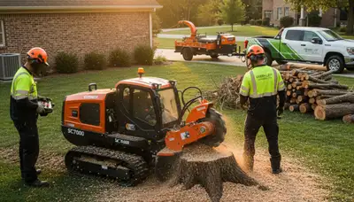Professional stump removal service in Aurora, CO by Chop Chop Tree experts