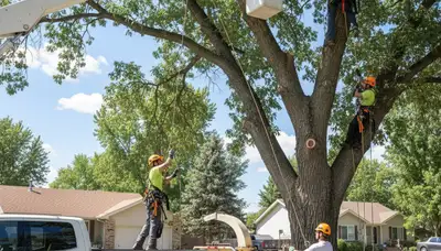 Professional tree removal service in Aurora, CO by certified arborists at treeserviceaurora.com