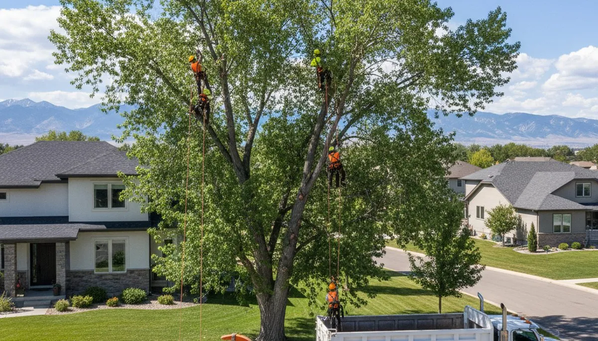 Professional tree removal service in Aurora, CO by certified arborists at Tree Service Aurora