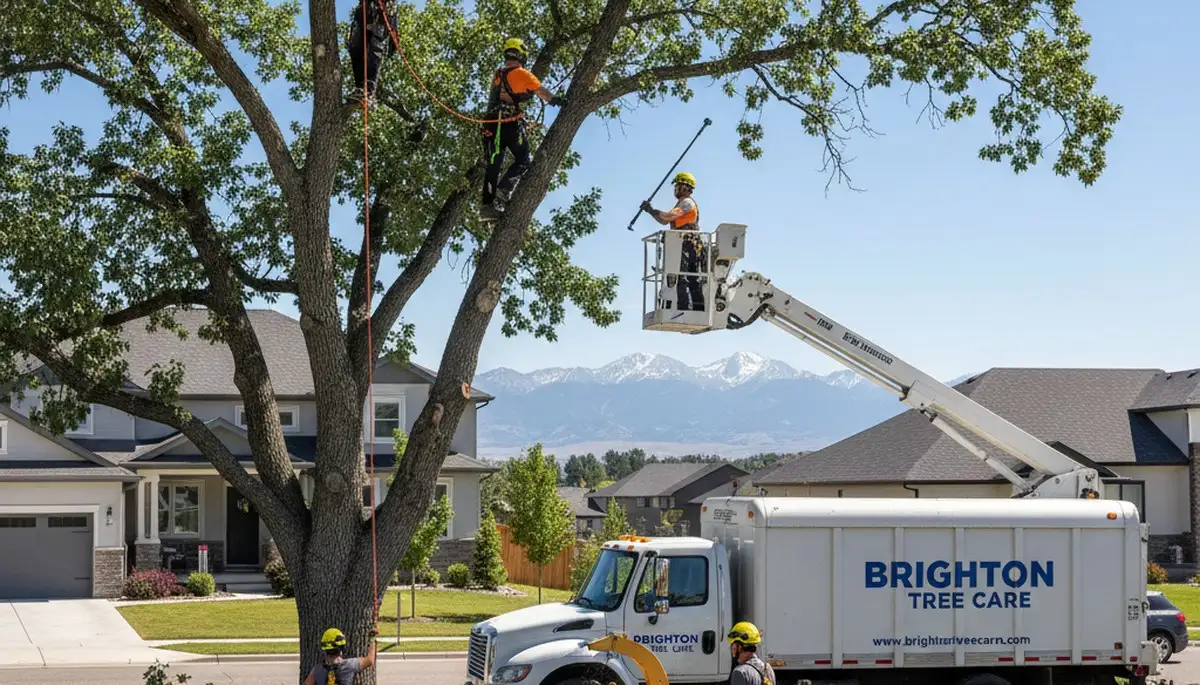 Professional tree removal service in Aurora, CO by certified arborists at Tree Service Aurora