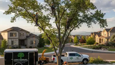 Professional tree removal service in Aurora, CO by certified arborists at Tree Service Aurora