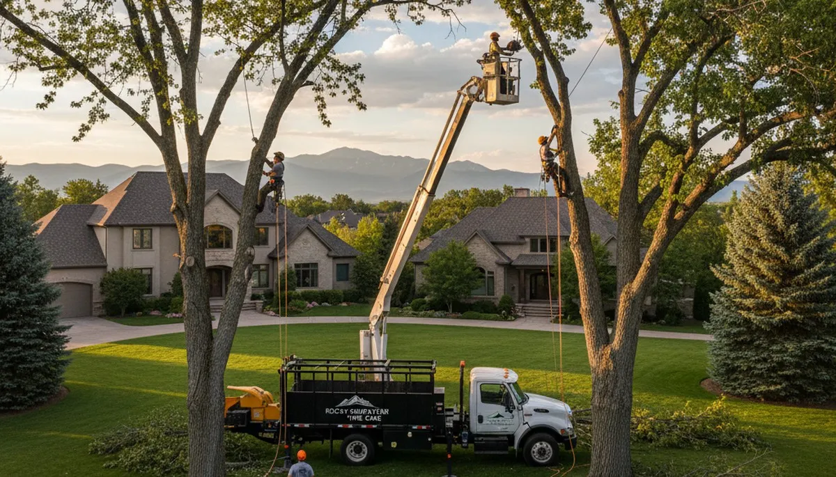 Professional tree removal service in Aurora CO by certified arborists | TreeServiceAurora.com