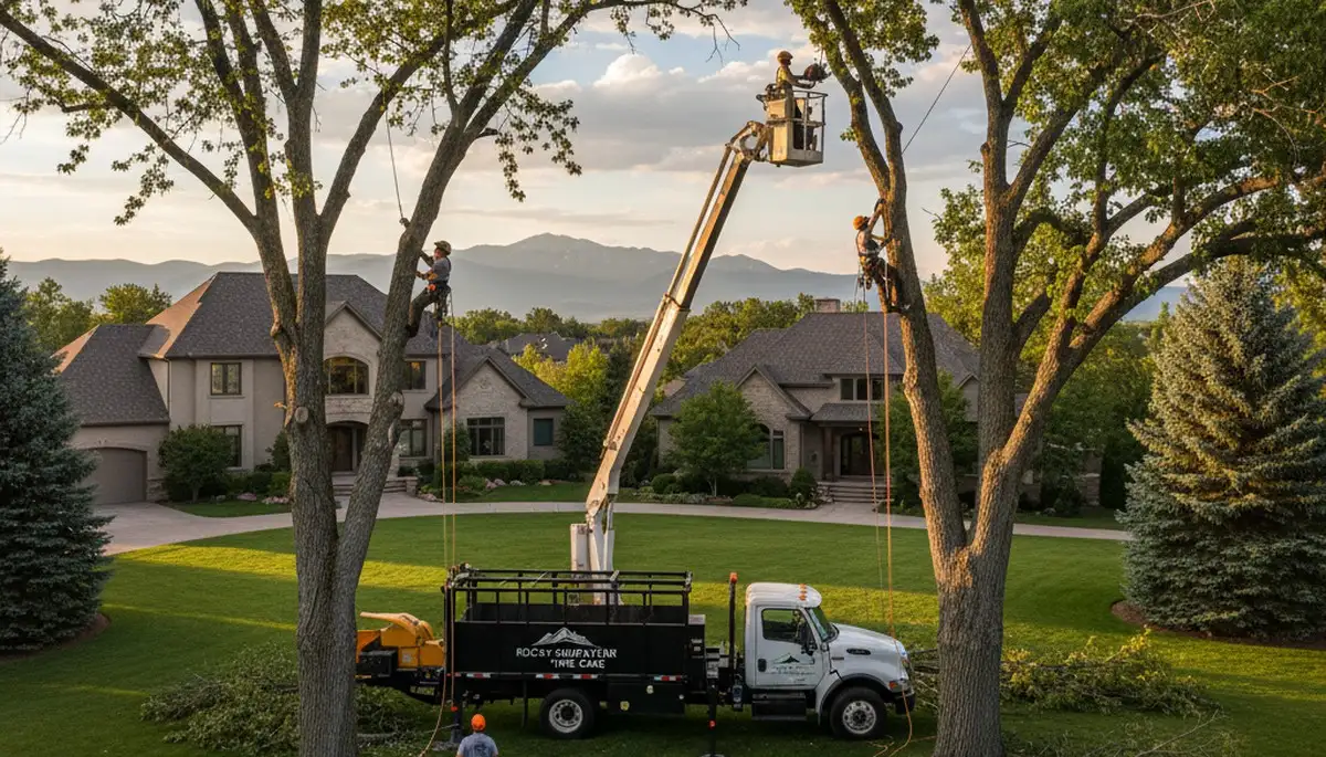 Professional tree removal service in Aurora CO by certified arborists | TreeServiceAurora.com