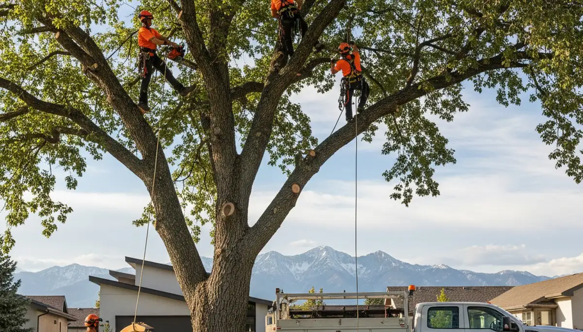 Professional tree removal service in Aurora, CO by trusted local arborists