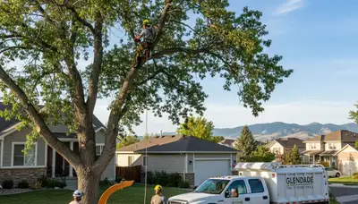 Professional tree removal service in Aurora, CO by certified arborists at TreeServiceAurora.com