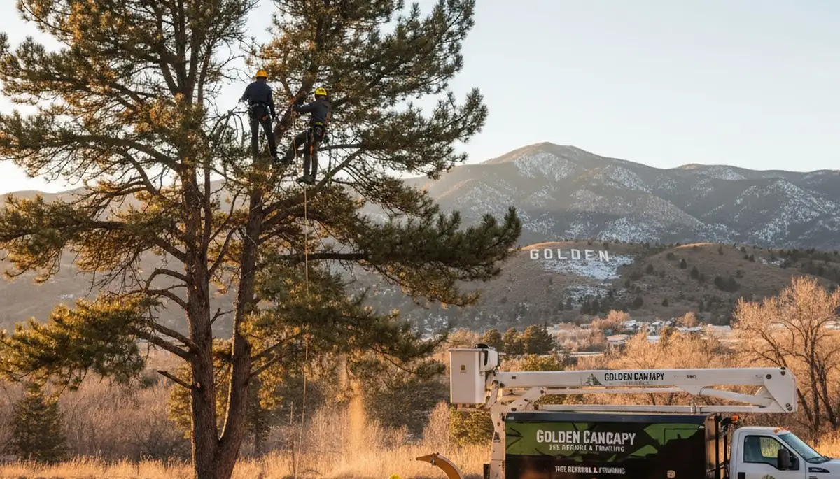 Professional tree removal service in Aurora, CO by certified arborists at TreeServiceAurora.com