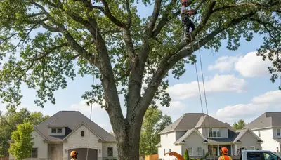 Professional tree removal service in Aurora CO by certified arborists at TreeServiceAurora.com