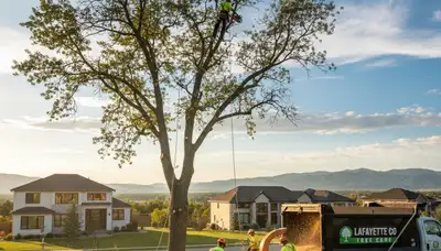 Professional tree removal service in Aurora CO by certified arborists | TreeServiceAurora.com