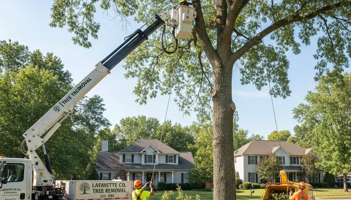 Professional tree removal service in Aurora, CO by certified arborists at treeserviceaurora.com