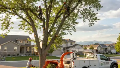 Professional tree removal service in Aurora, CO by certified arborists at Tree Service Aurora