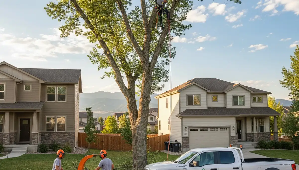 Professional tree removal service in Aurora, CO by certified arborists at treeserviceaurora.com